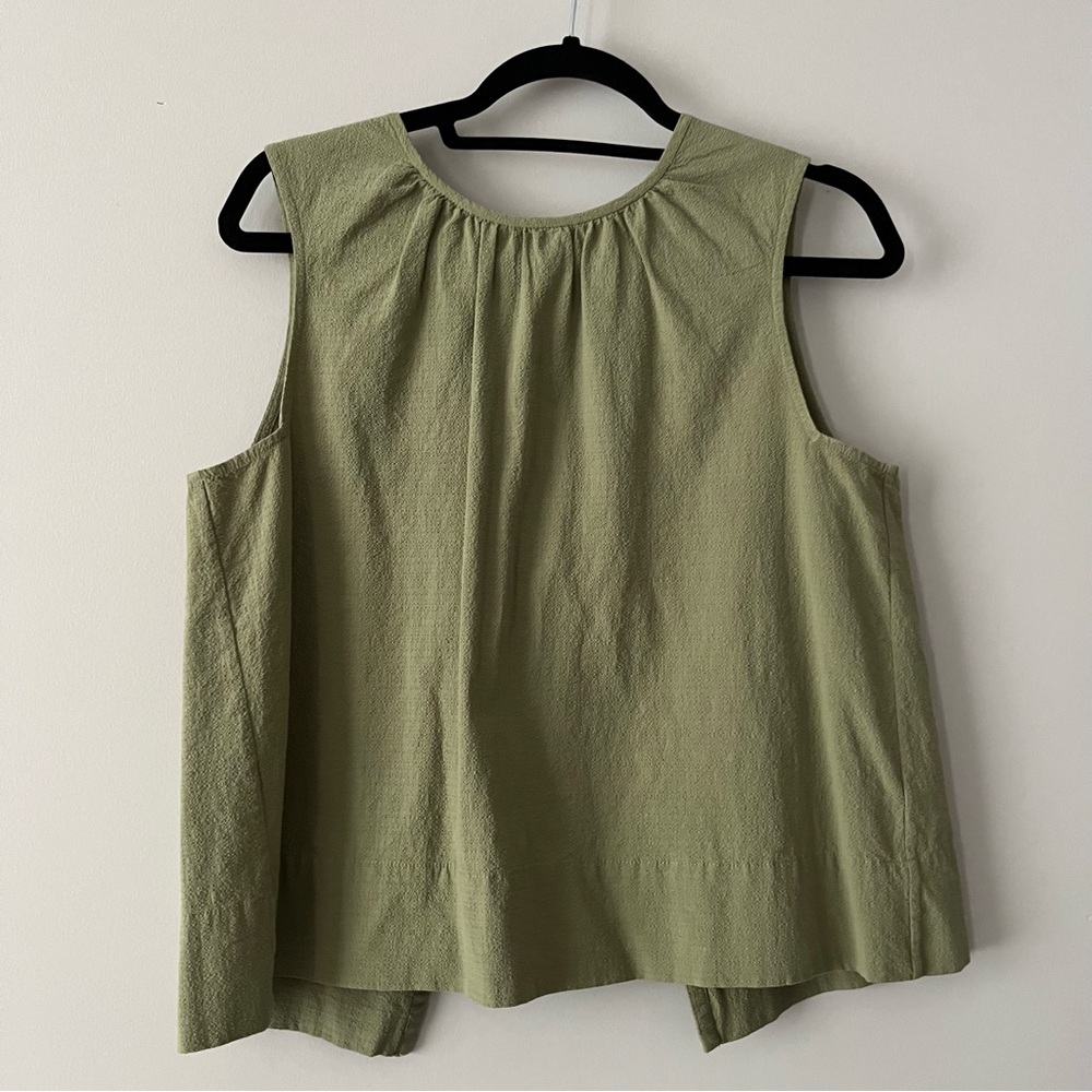 Everlane Tie-Back Top